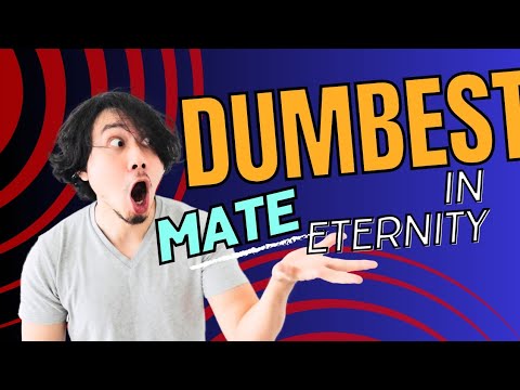 Dumbest Checkmate in Eternity | Chess Secrets You Should Know ( Queens Variant )