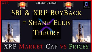 XRP- SBI & XRP BuyBack = Shane Ellis Theory - XRP MarketCap vs XRP prices