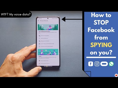 How to stop facebook from spying on you