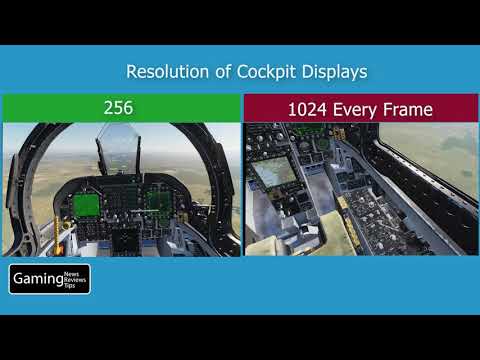 DCS World VR Settings 7: Cockpit Display Resolution