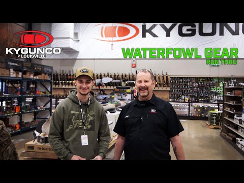 Waterfowl Gear Run Thru at KYGUNCO