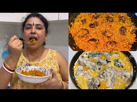 CREAMY BUTTERY TASLA MUTTON RECIPE AND MUTTON PULAO RECIPE 🔥❤️