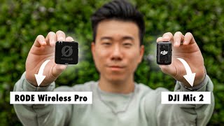 BEST Wireless Mic for Creators? | RODE Wireless Pro vs DJI Mic 2