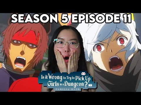 BELL VS OTTAR?!!😱 DanMachi Season 5 Episode 11 Reaction & Review