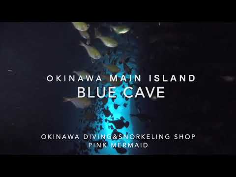 "Snorkeling in the Blue Cave at Maeda of Okinawa JP"-  How about join the tour with Pink Mermaid ?