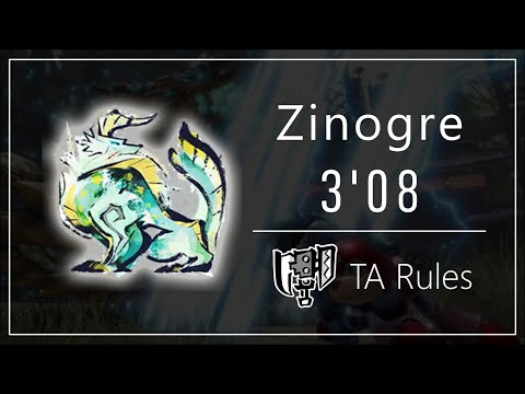 MHRise | Zinogre Switch Axe 3'08 - TA Rules (Event Quest)