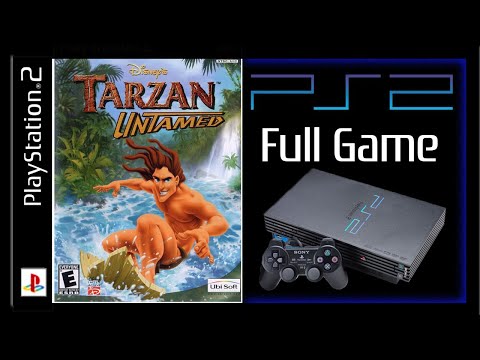 Disney's Tarzan Untamed / Freeride (PS2) - Full Game Walkthrough / Longplay