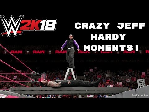 WWE 2K18 Jeff Hardy Extreme Moments