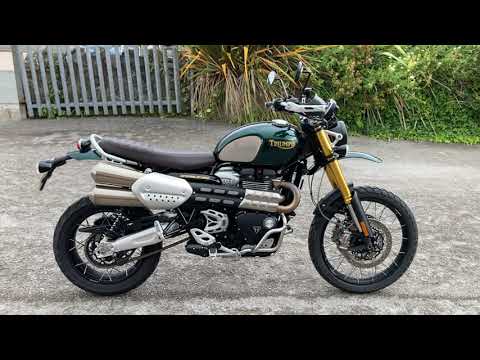 2021 TRIUMPH SCRAMBLER 1200 STEVE MCQUEEN, 735 MILES - WALKAROUND - COMPLETELY MOTORBIKES