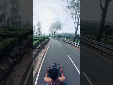 Valparai Bike ride #valparai #valparaitourism #valparaihills #hillstation #foggy #foggyweather #tvs