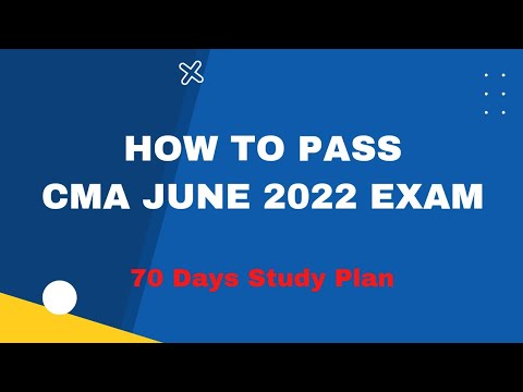 How to crack the CMA June 2022 Exam / Malayalam