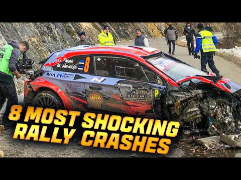 Top 8 Most Spectacular Crashes in History!