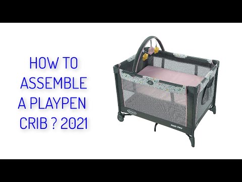 😍Best Playard Bassinets | HOW TO ASSEMBLE A PLAYPEN / CRIB ? Baby Trend: Playard Assembly