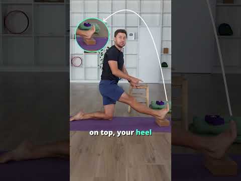 Hamstring Stool Stretch