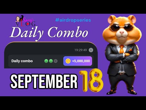 18 September Hamster Kombat Daily Combo + IMPORTANT HAMSTER KOMBAT UPDATE you must not miss!