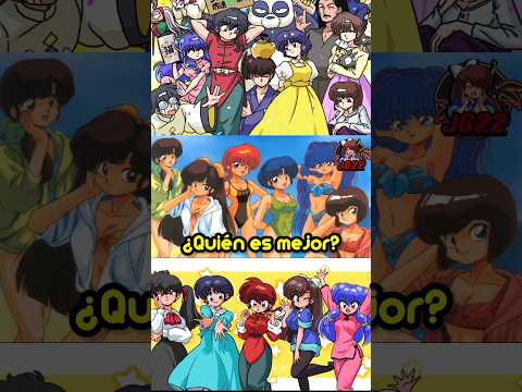 ¿quién es la mejor waifu de ranma ½? #loquendo #anime #ranma #ranma½