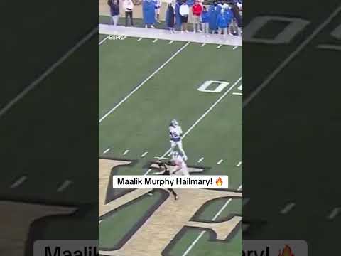 Maalik Murphy called GAME 🫡 | Cover 3 College Football #Shorts