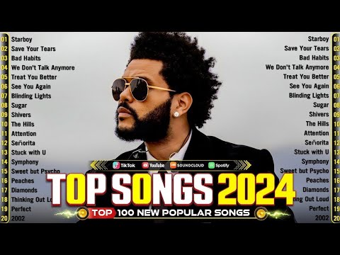 The Weeknd, Bruno Mars, Maroon 5, Miley Cyrus, Ed Sheeran, Adele, Sia🌴Top Hits 2025 - Best Pop Songs