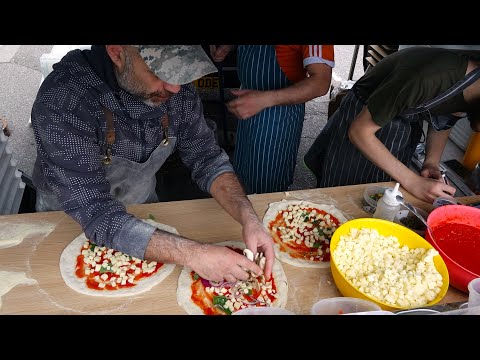 Massimo's Wood-Fired Oven Sourdough Pizzas | The Pizza Making Master of London | Italian Street Food