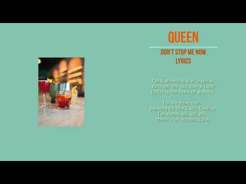 Queen 퀸 - Don't stop me now (노래가사)