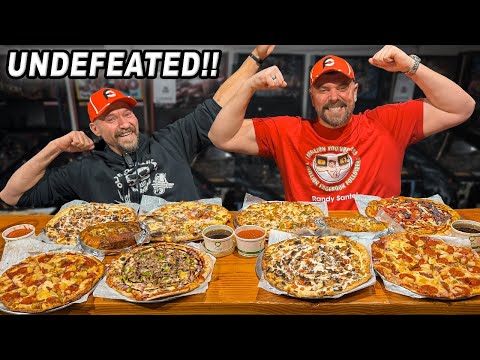 Michigan’s Toughest “Knockout” Pizza Challenge Has FOUR 12” Pizzas and a Sandwich!!