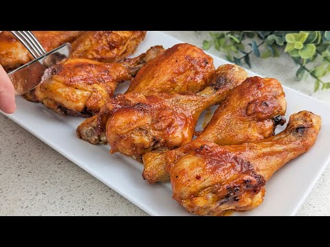 My husband refuses to eat any other chicken drumsticks! He asks me to cook them just like this