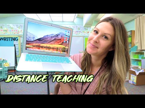 A Day in the Life of Distance Teaching!