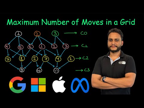 Maximum Number of Moves in a Grid | Recursion | DP | Leetcode 2684