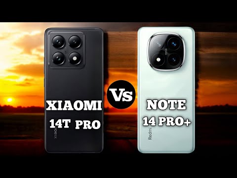 Xiaomi 14T Pro vs Xiaomi Redmi Note 14 pro+ #pn59tech