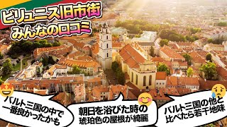 バルト三国のリトアニアの首都！ビリニュスを観光したみんなの反応集！