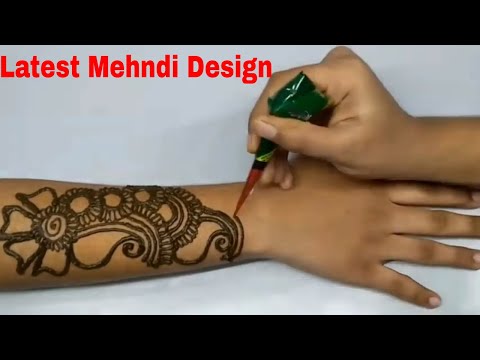 नयी मेहँदी डिज़ाइन जिसको सब देखते रह जायेगे | New & Easy Mehndi Design 2020 | Latest Mehndi Design