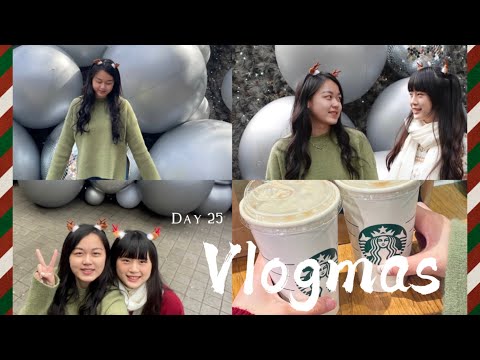 Vlogmas 25🎄| 信義耶誕城❄️ 訂外送給朋友🤍被鎖在陽台🌇 @yuchen4314