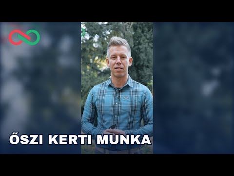 Őszi kerti munka