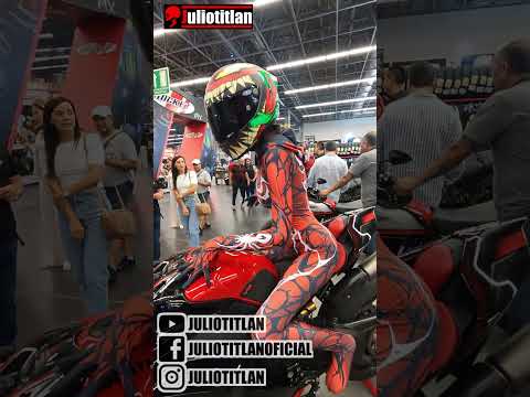 MODELO aim_sonder PIRELLI, DUCATI SANTA ANITA, HJC HELMETS EN EXPOMOTO GUADALAJARA... JULIOTITLAN