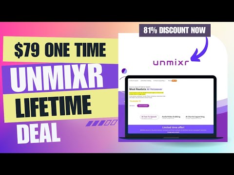 💫🎀💫Unmixr Lifetime Deal | The Secret Weapon for Content Creators | $79 Lifetime Deal | 81% Now