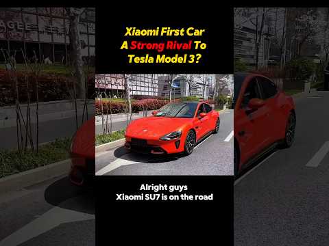 Would you choose the Xiaomi SU7 over Tesla Model 3? #auto #xiaomisu7 #xiaomicar #teslamodel3