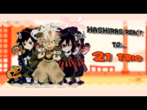 Hashiras React To 21 Trio || 🐍🌊🍃 || –KNY 🌈🌺 || Short ||