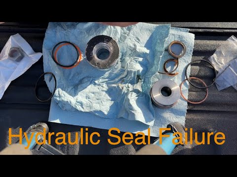 Hydraulic Cylinder Exploded 💥| Bobcat Hydraulic Cylinder Rebuild