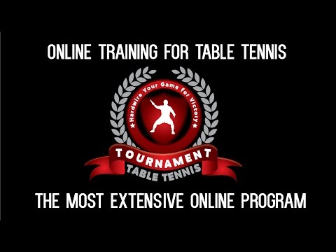 Online Training for Table Tennis Program