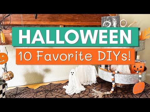 2024 CRAFTY HALLOWEEN DECOR | Transform Dollar Tree Items