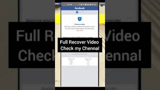 #shorts#howtorecoverhackedfacebookaccount #howtosolve #facebookaccountunlockproblemsolved