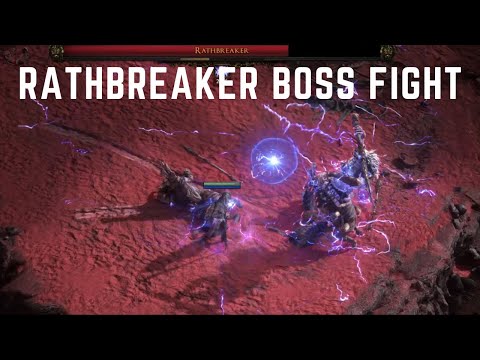 POE2 Kill the RATHBREAKER in ACT2 easy!