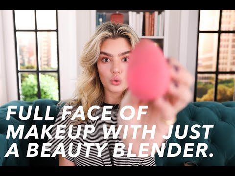 Full Face of Makeup with Just a Beauty Blender | The Sloane Series