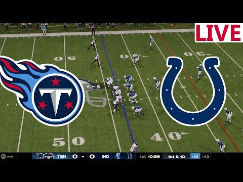 🔴LIVE 🔴Tennessee Titans vs Indianapolis Colts/ NFL Week 16 /NFL Envivo/NFL Madden NFL