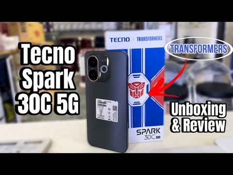 Tecno Spark 30C 5G Unboxing & Review 💥😍#tecnomobilephones