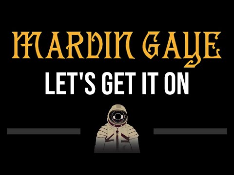 Marvin Gaye • Let's Get It On (CC) 🎤 [Karaoke] [Instrumental Lyrics]