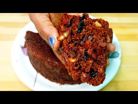 பிளம் கேக் 🍰😋முட்டையில்லாமல் ஈஸியா இப்படி செய்ங்க 👌 | Plum Cake Recipe in Tamil | Cake Without Oven