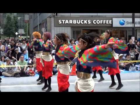 早稲田大学　"踊り侍" 東京よさこい（池袋）　前夜祭 2013