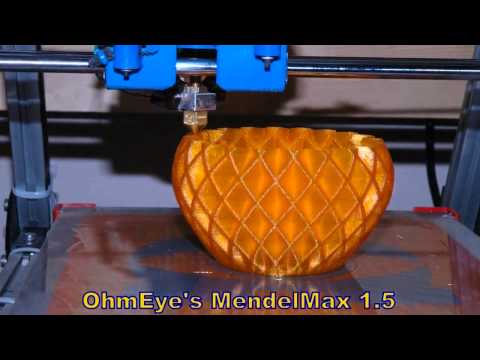 Timelapse Vase on Reprap MendelMax 3D Printer