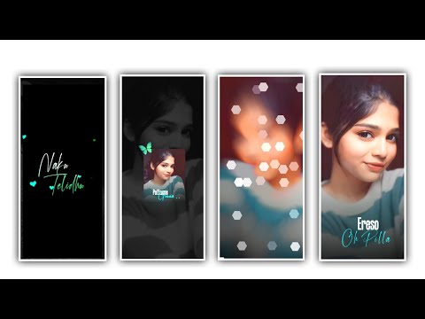 viral Trending 1 Still lyrical video editing in Alight Motion tutorial Trending Video Editing App in